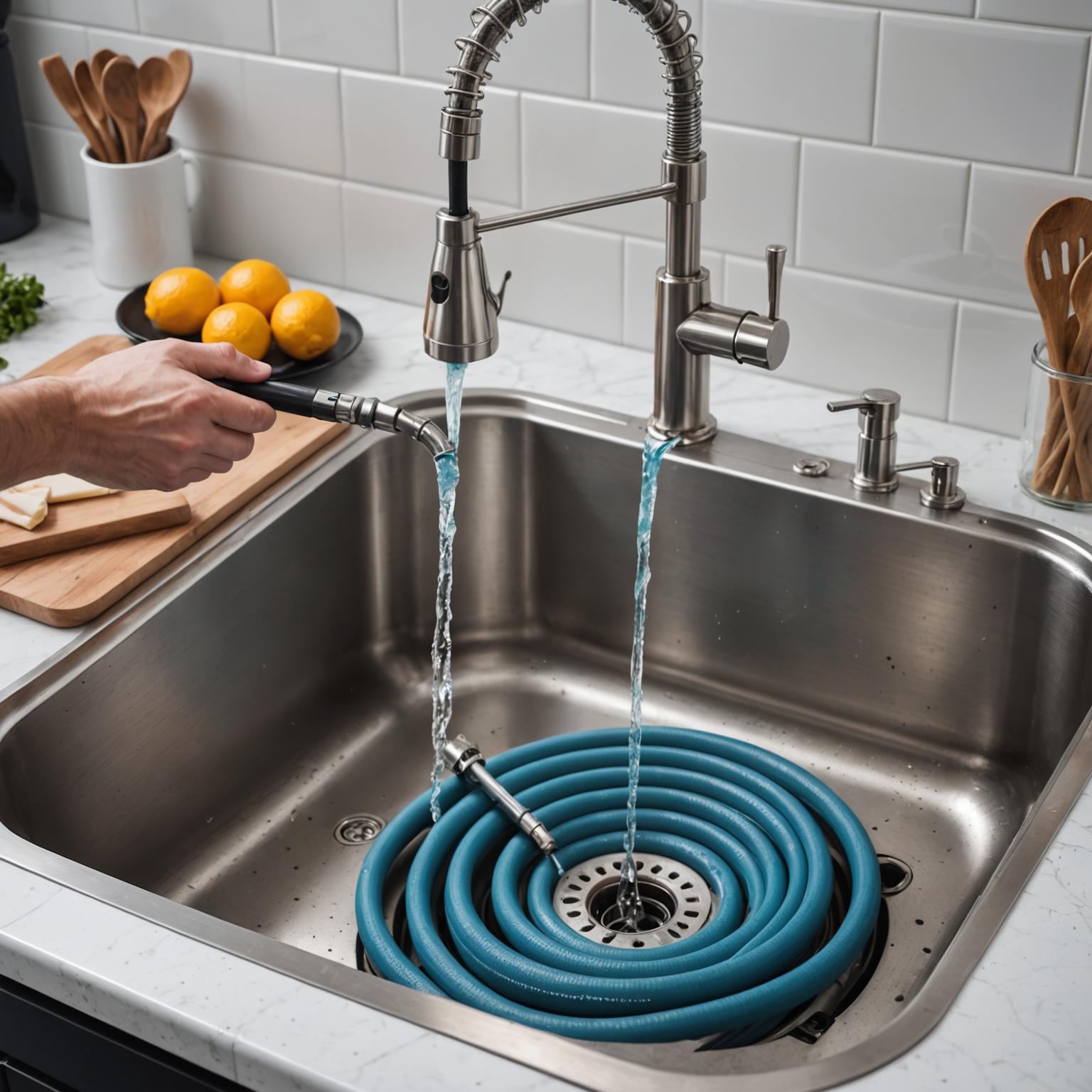 Professional drain cleaning service for residential properties